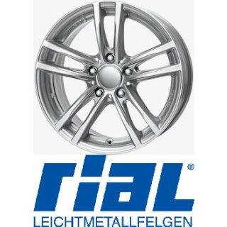 Rial X10 7X16 5/112 ET52 Polar-Silber