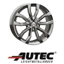 Autec Uteca 8,5X19 5/112 ET30 Titansilber