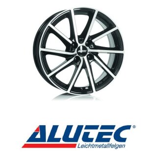 Alutec Singa 7X17 5/108 ET50 Diamant Schwarz Frontpoliert