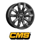 CMS C27 7X18 5/112 ET43 Complete Black Gloss