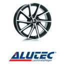 Alutec Singa 7X17 5/112 ET40 Diamant Schwarz Frontpoliert