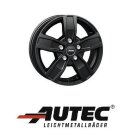 Autec Quantro 7X17 5/160 ET55 Schwarz matt