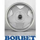 Borbet A 7X15 4/100 ET35 Silver Polished