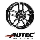 Autec Mercador 6,5X17 5/112 ET44 Schwarz poliert