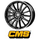 CMS C23 7,5X17 5/114,30 ET35 Diamant Horn Schwarz Glanz