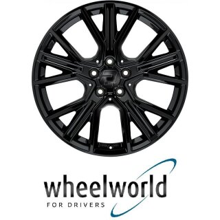 Wheelworld WH34 8X19 5/112 ET48 Schwarz Glänzend lackiert