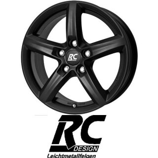 RC-Design RC24 6X15 4/100 ET40 Schwarz-matt lackiert
