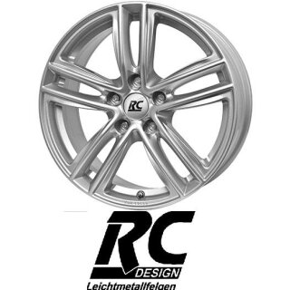 RC-Design RC27 6,5X17 5/112 ET33 Kristallsilber lackiert