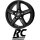 RC-Design RC24 6X15 4/98 ET35 Schwarz-matt lackiert