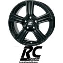 RC-Design RC19 5,5X15 5/100 ET40 Schwarz lackiert