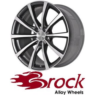 Brock B32 10,5X20 5/120 ET30 Himalaya-Grey Front-poliert