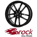 Brock B38 8X20 5/112 ET40 Schwarz lackiert