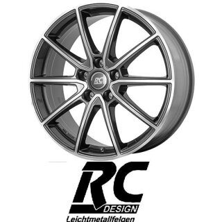 RC-Design RC32 7X18 5/114,30 ET35 Himalaya-Grey Front-poliert