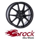 Brock B40 10,5X20 5/130 ET71 Satin-Black matt-lackiert