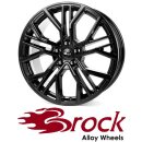 Brock B41 10,5X20 5/130 ET64 Schwarz lackiert