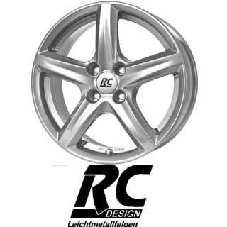 RC-Design RC24 6X15 4/100 ET31 Kristallsilber lackiert