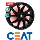 Alutec ADX.02 7,5x18 4/100 ET38 Diamant-Schwarz