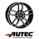 Autec Mercador 6,5x17 5/112 ET34,5 Schwarz poliert