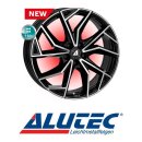 Alutec ADX.02 7,5x18 5/100 ET46 Diamant-Schwarz Frontpoliert