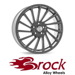 Brock B39 7,5x19 5/114,30 ET50 Himalaya-Grey-matt lackiert