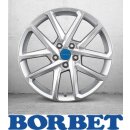 Borbet N 7,0x17 4/108 ET32 Crystal Silver