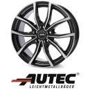 Autec Vidron 7x18 5/114,30 ET38 Schwarz poliert