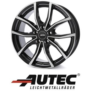 Autec Vidron 6,5x16 5/100 ET40 Schwarz poliert