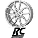 RC-Design RC34 7.5x19 5/114,30 ET54,5 Kristallsilber...