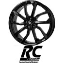 RC-Design RC34 7.5x19 5/114,30 ET51 Schwarz lackiert