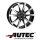 Autec Brixen 7x18 5/112 ET43 Schwarz poliert