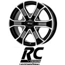 RC-Design RC31 7x16 6/120,0 ET45 Schwarz Glanz Voll-Poliert