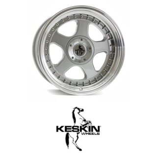 Keskin KT1 10x18 5/112,0 ET18 Silver Lip Polish