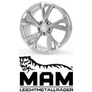 MAM RS6 7x16 5/112,0 ET40 Silver Painted