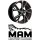 MAM RS6 7x16 5/120,0 ET35 Black Frontpoliert Red Inside