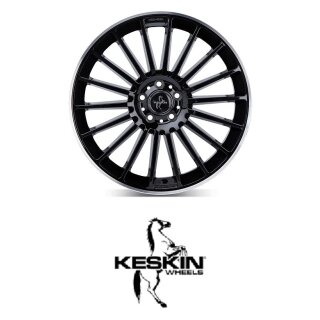 Keskin KT15 7x16 4/100,0 ET35 Black Lip Polish