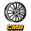 CMS C23 8x18 5/112,0 ET45 Diamant Schwarz Glanz