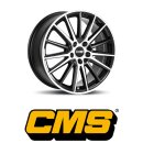 CMS C23 8x18 5/112,0 ET45 Diamond Rim Black Gloss
