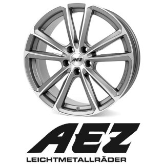 AEZ Tioga 7x17 5/112,0 ET40 Graphite matt Polished