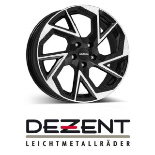 Dezent AP 7x18 5/120,0 ET45 Black/poliertshed