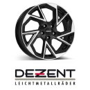 Dezent AP 7x18 5/120,0 ET45 Black/poliertshed