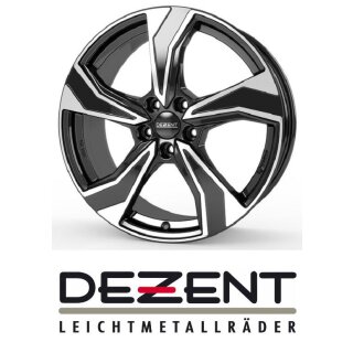 Dezent KB 7x16 5/108,0 ET50 Black/poliertshed