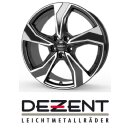 Dezent KB 7x16 5/108,0 ET50 Black/poliertshed