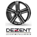 Dezent KG 6,5x18 5/112,0 ET44 Black/poliertshed