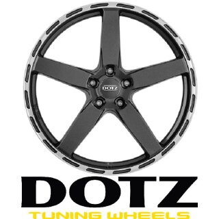 Dotz MarinaBay 10x21 5/112,0 ET28 Gunmetal/poliertshed Lip