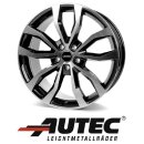 Autec Uteca 8,5x19 5/112 ET26 Schwarz poliert