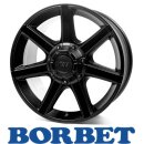 Borbet CWE 7x16 5/114.3 ET25 black matt